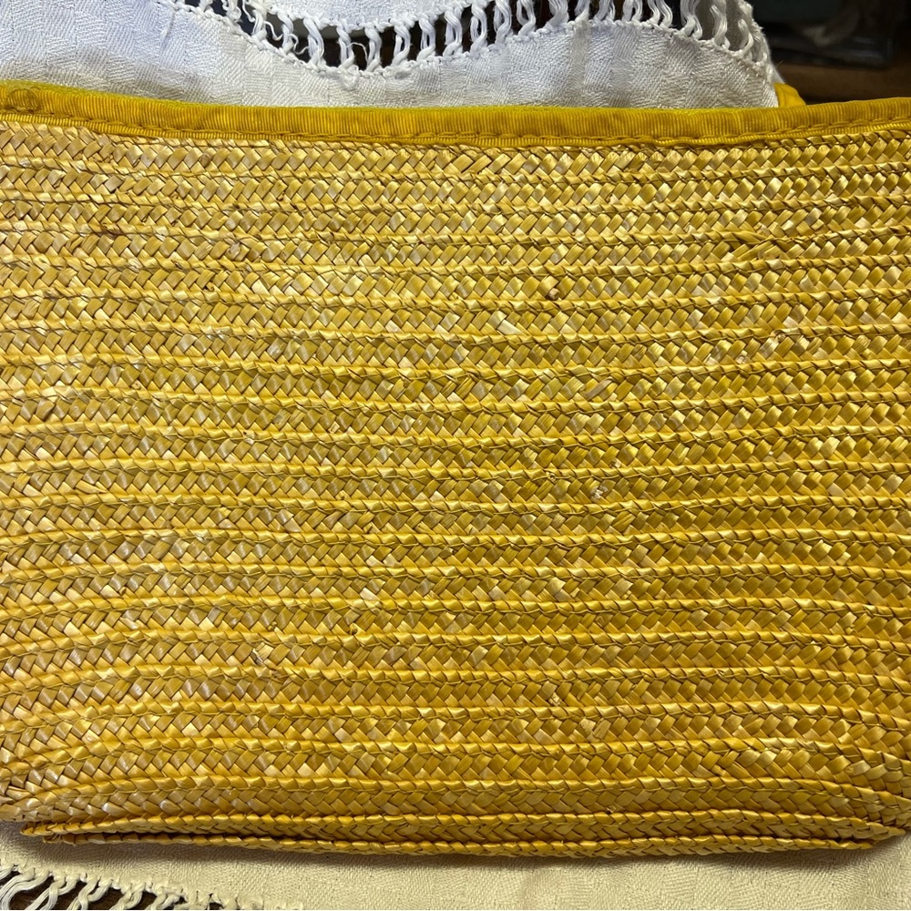 Vintage straw clutch - Picture 2 of 4